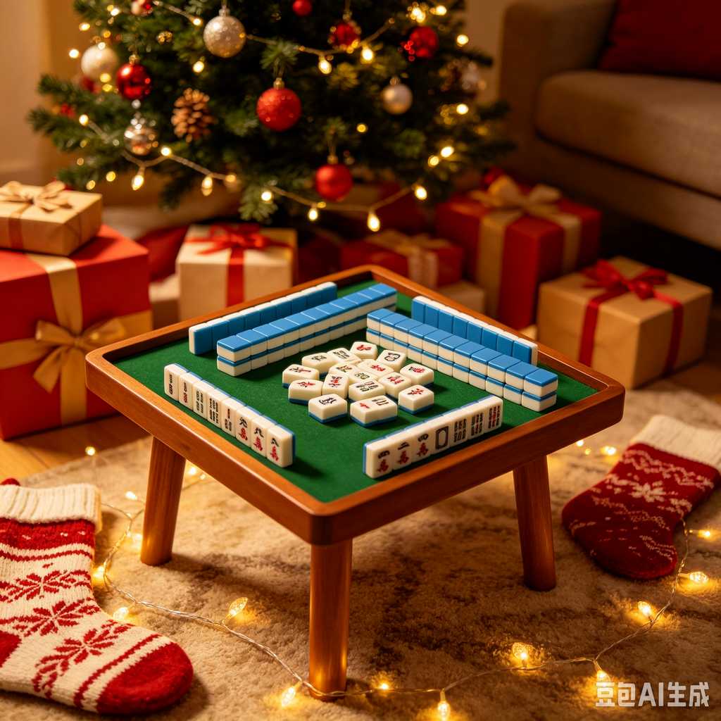 hotel room mahjong set
