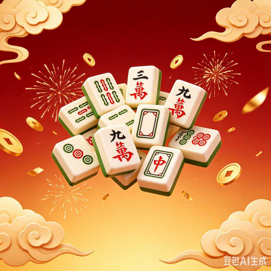 christmas gift mahjong set